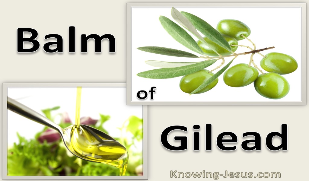 Jeremiah 8:22 Balm in Gilead (devotional) (green)